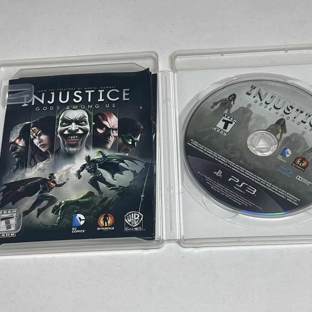 Injustice Gods Among Us Sony PlayStation 3 PS3 DC Comics Fighting Game CIB